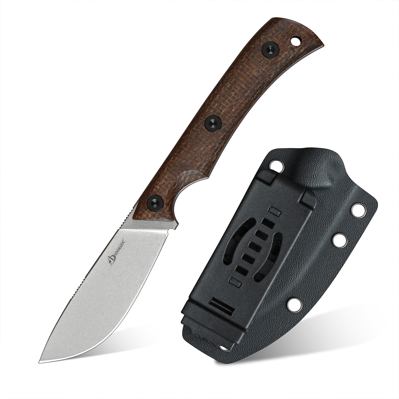 Edc Concealed Carry Knife - SDOKEDC DC53 Steel EDC Utility Knife,