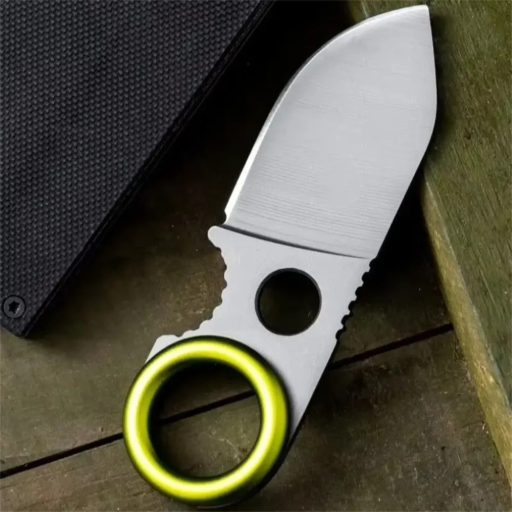 Edc Concealed Carry Knife - Mini EDC Ring Fixed Blade Knife