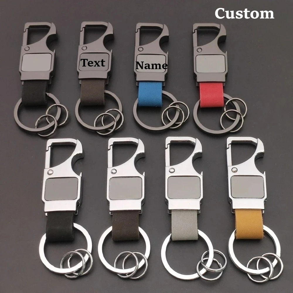 Personalized Genuine Leather K - Bottle Opener Keyring のレビューと価格