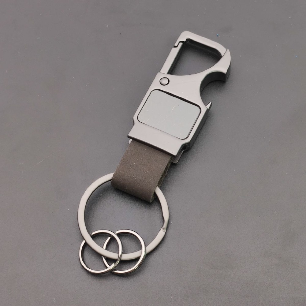 Personalized Genuine Leather K - Bottle Opener Keyring のレビューと価格
