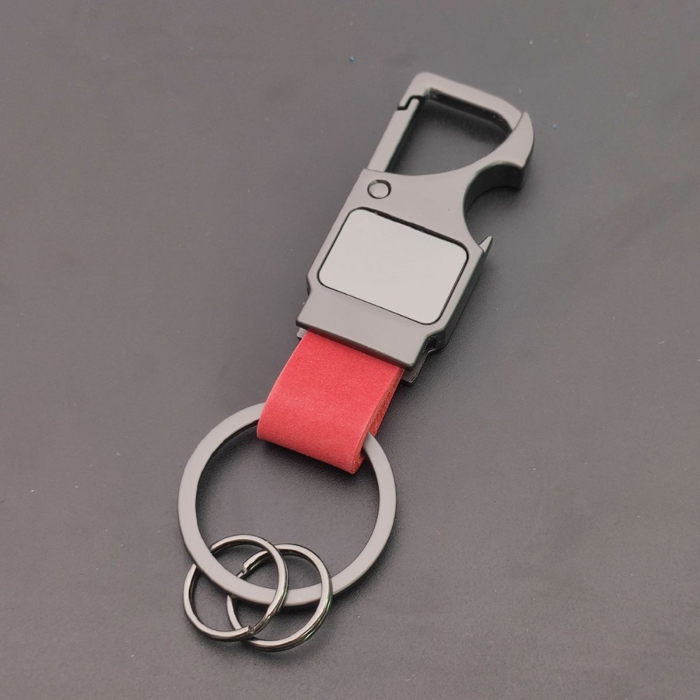 Personalized Genuine Leather K - Bottle Opener Keyring のレビューと価格