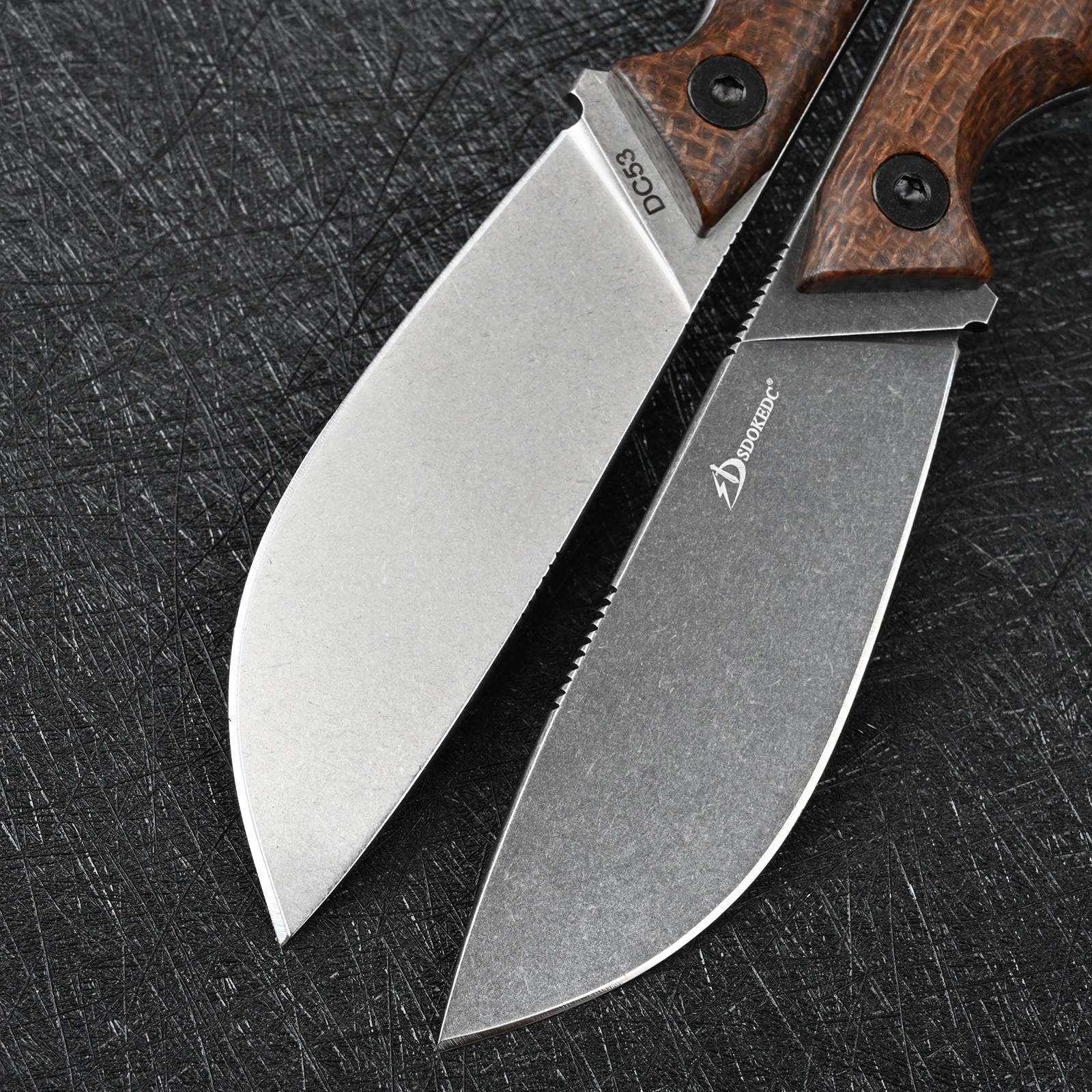 SDOKEDC DC53 Steel EDC Utility - Edc Concealed Carry Knife のレビューと価格