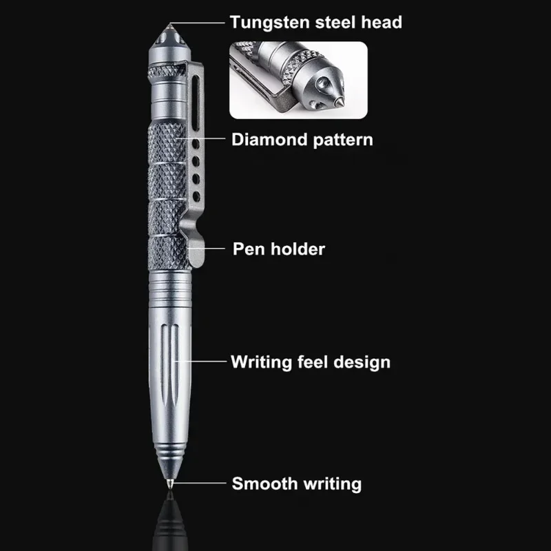 Military Tactical Pen Multifun - Pen Tactical Glass のレビューと価格