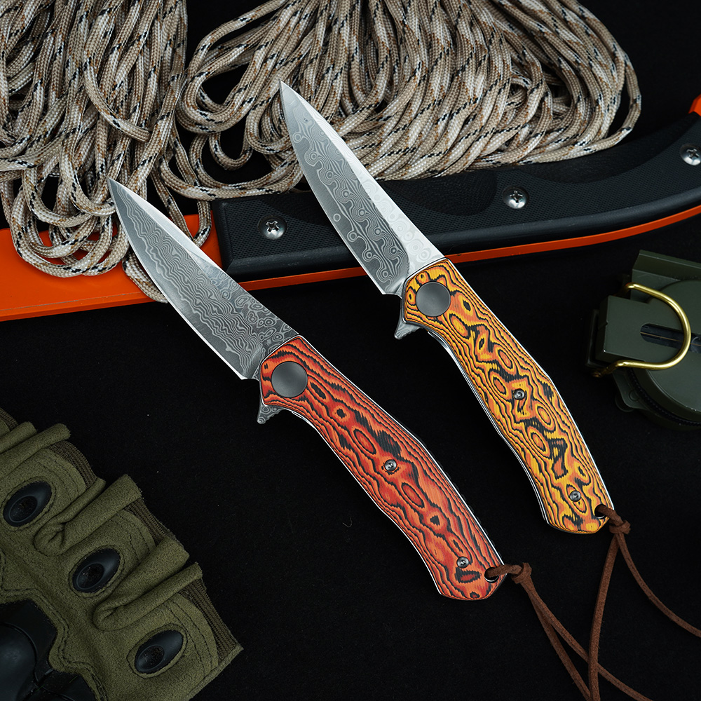 KS 4020 Damascus Knife Portabl - Edc Carry For Men のレビューと価格
