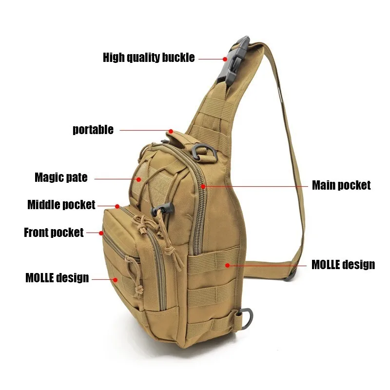 Military Tactical Sling Backpa - Edc Concealed Carry Bag のレビューと価格