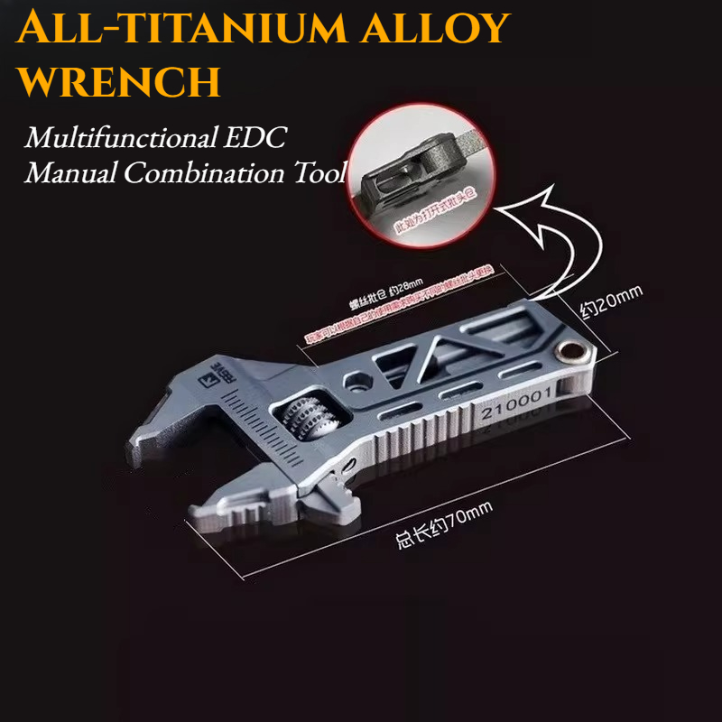 TC4 All-titanium Alloy Wrench  - Edc Carry Pliers のレビューと価格