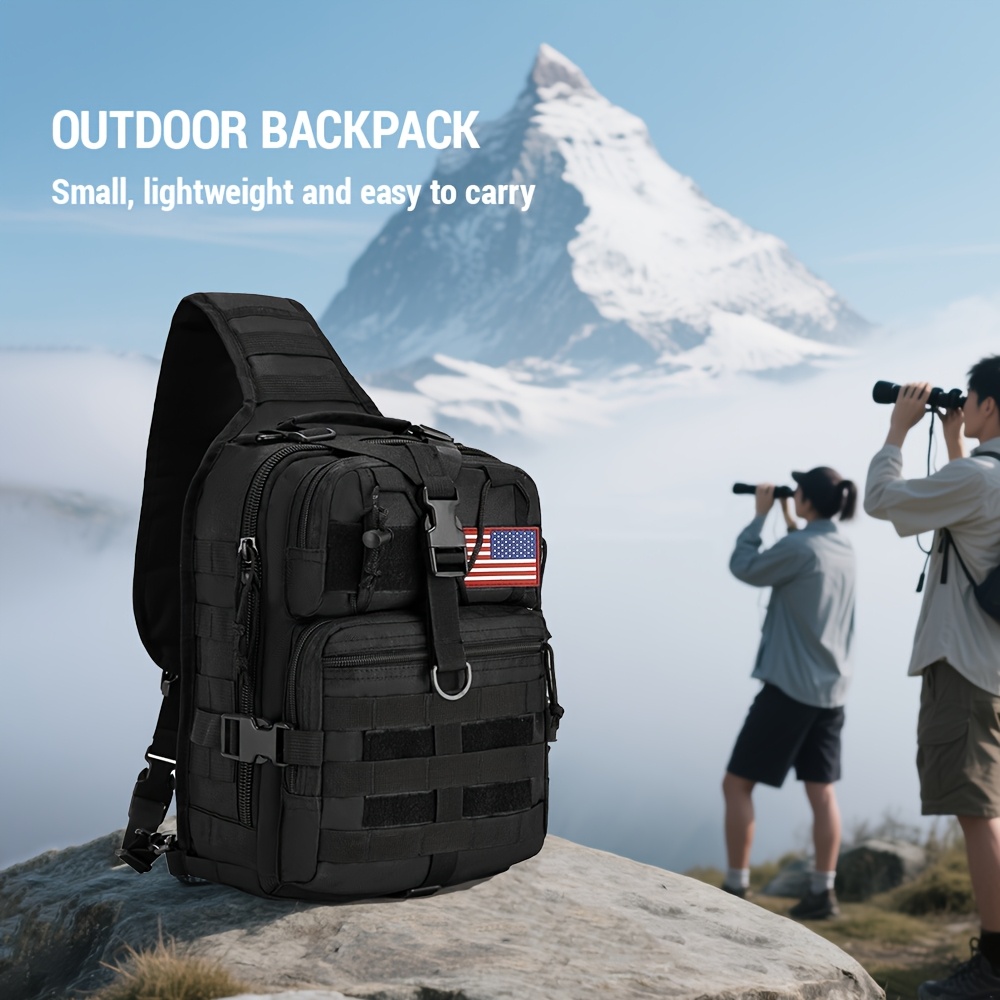 1pc 6.6gal Tactical Sling Back - Edc Carry Bag For Men のレビューと価格