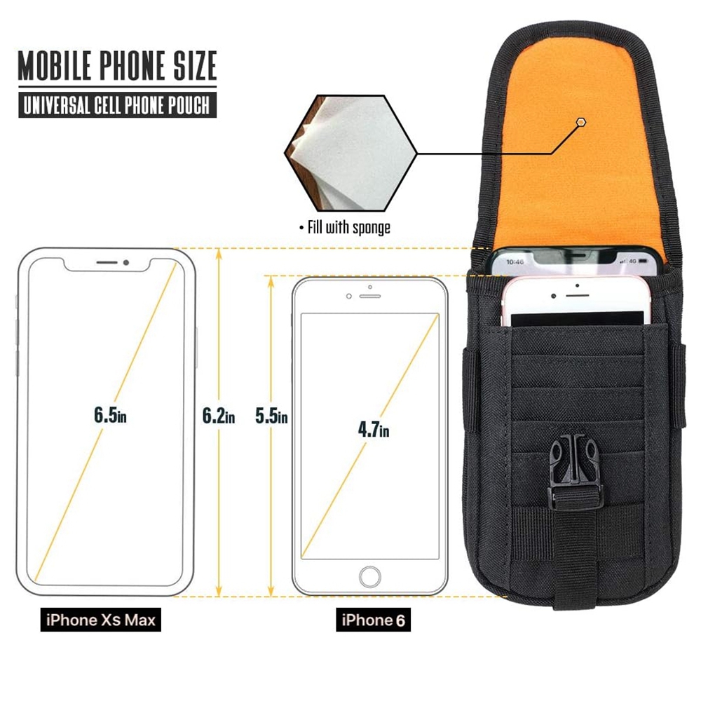 Tactical Phone Pouch Molle,Sma - Edc Carry Pouch のレビューと価格
