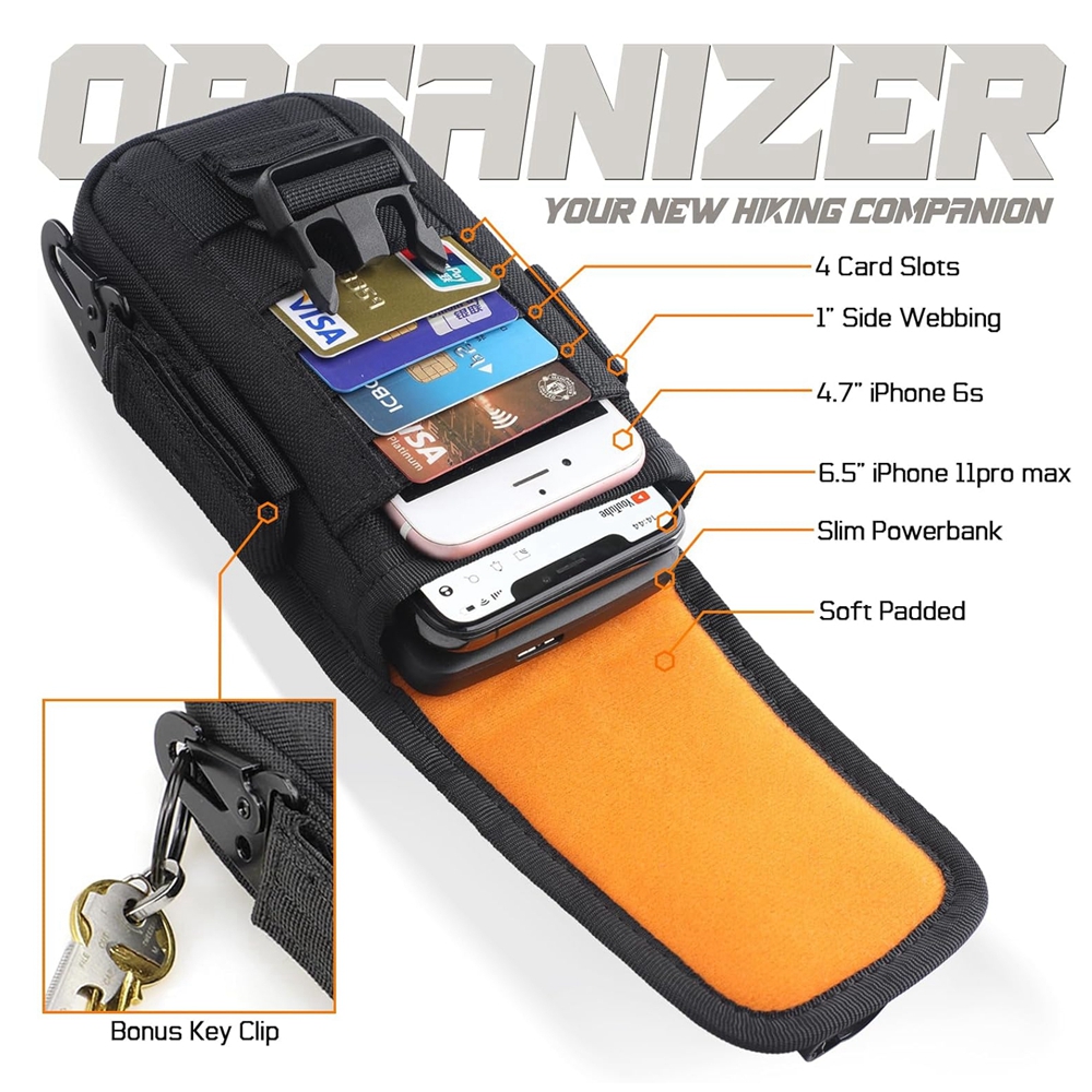 Tactical Phone Pouch Molle,Sma - Edc Carry Pouch のレビューと価格