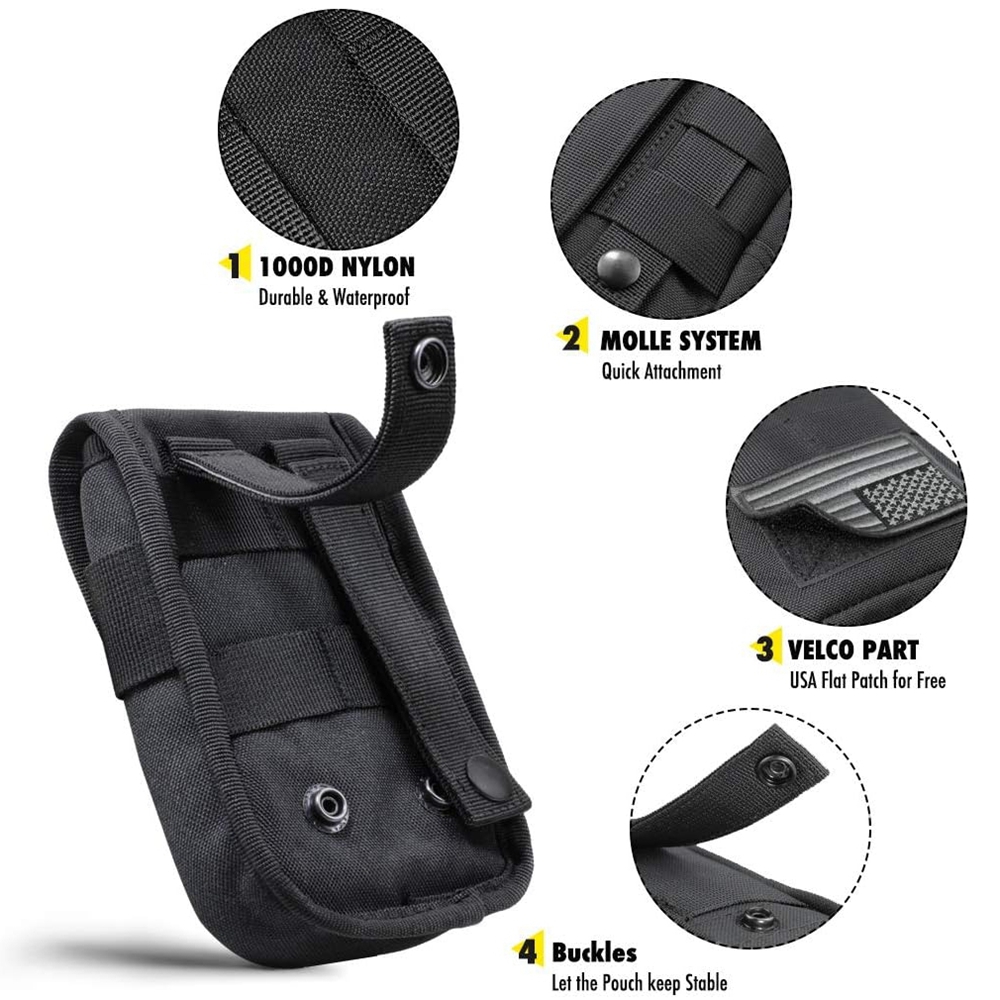Tactical Phone Pouch Molle,Sma - Edc Carry Pouch のレビューと価格
