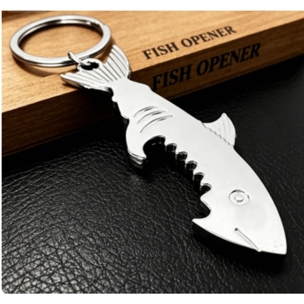 Metal Shark Keychain Bottle Fi - Bottle Opener Keyring のレビューと価格