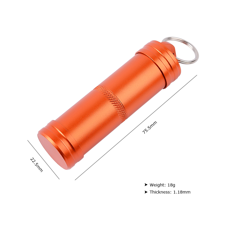 Waterproof Airtight Watertight - Pill Fob Capsule のレビューと価格