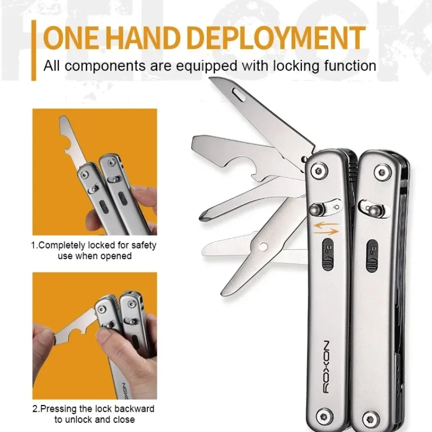 Roxon S804 Flex Multi Tool Ope - Edc Carry Pliers のレビューと価格