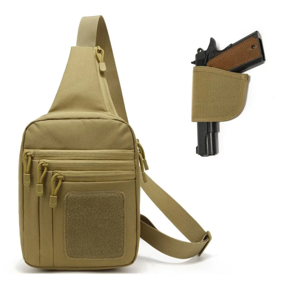 New Tactical Chest Bag Pistol  - Edc Carry Bag For Men のレビューと価格