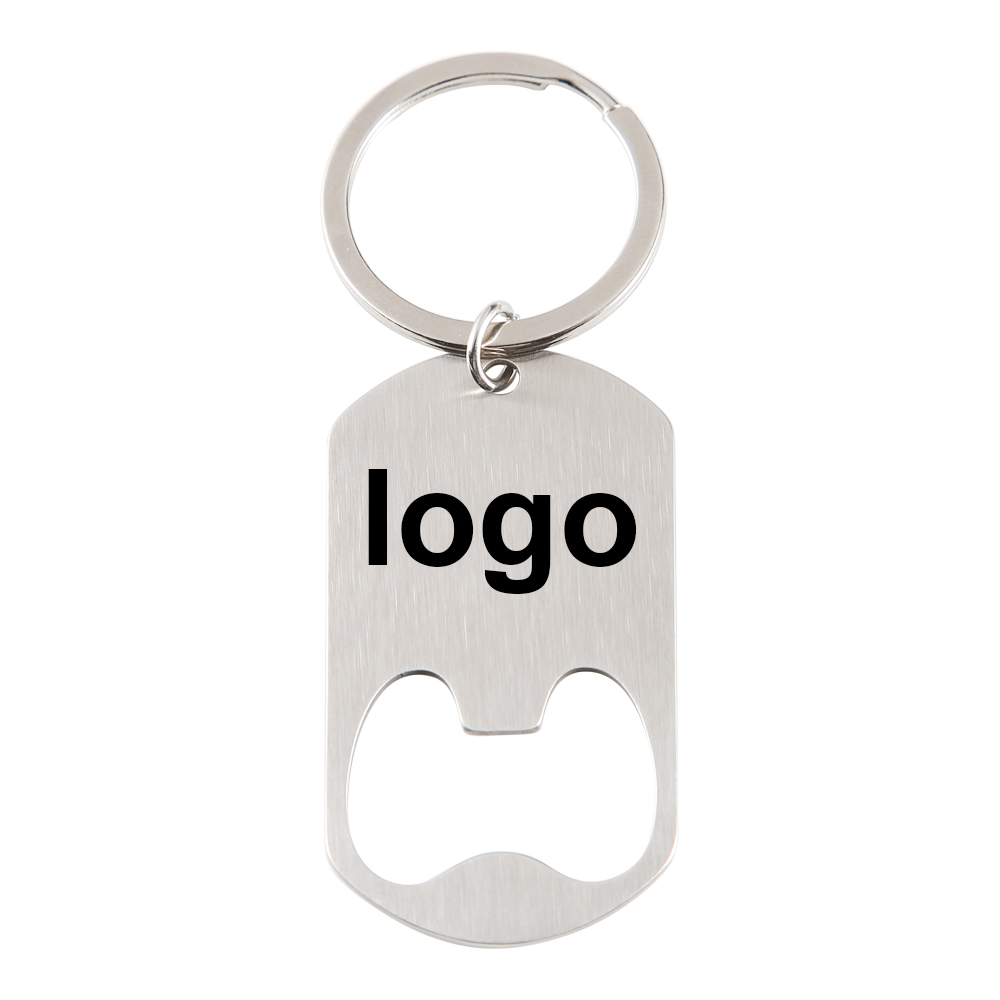 Custom Company Logo Stainless  - Bottle Opener Keyring のレビューと価格