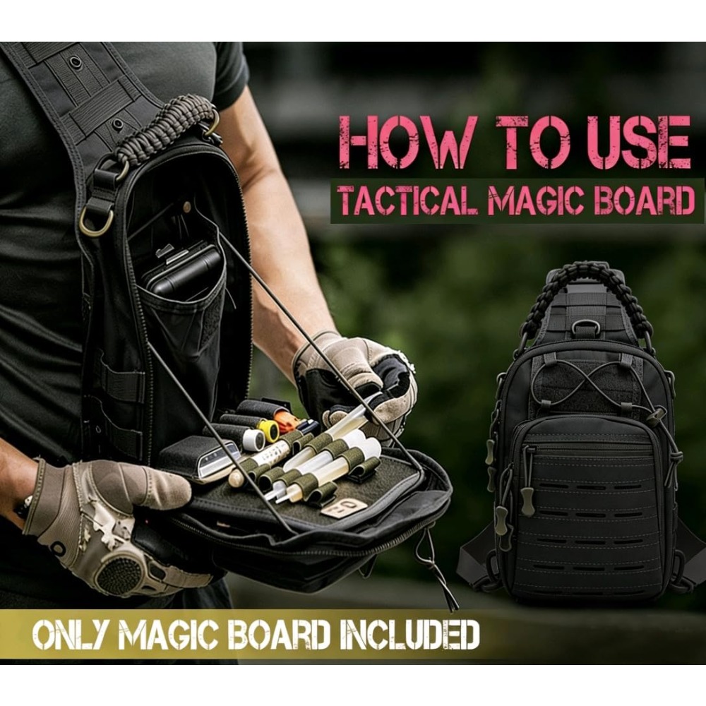 Tactical Sling Bag for Men Con - Edc Carry Bag For Men のレビューと価格