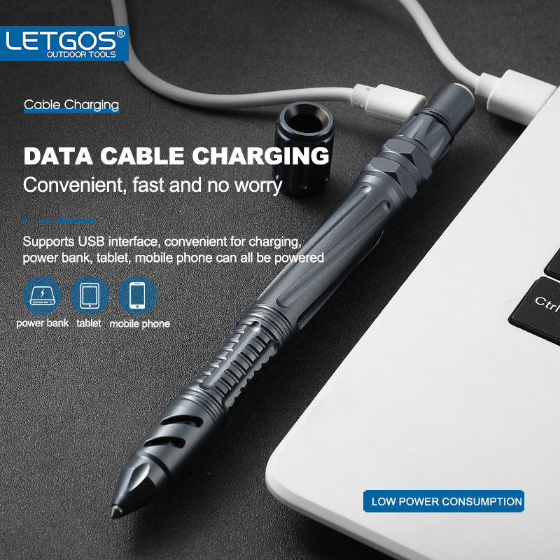 LETGOS Tungsten Steel Tactical - Pen Tactical Glass のレビューと価格