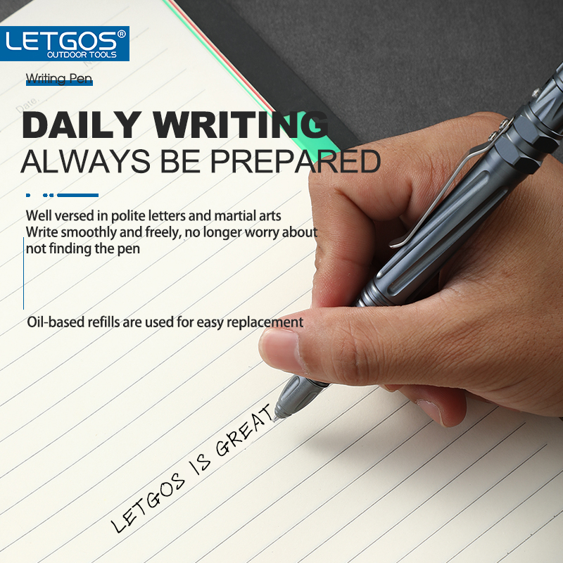 LETGOS Tungsten Steel Tactical - Pen Tactical Glass のレビューと価格
