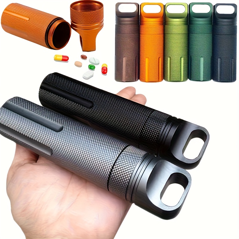 1Pack Aluminum Outdoor Dry Con - Pill Fob Capsule のレビューと価格