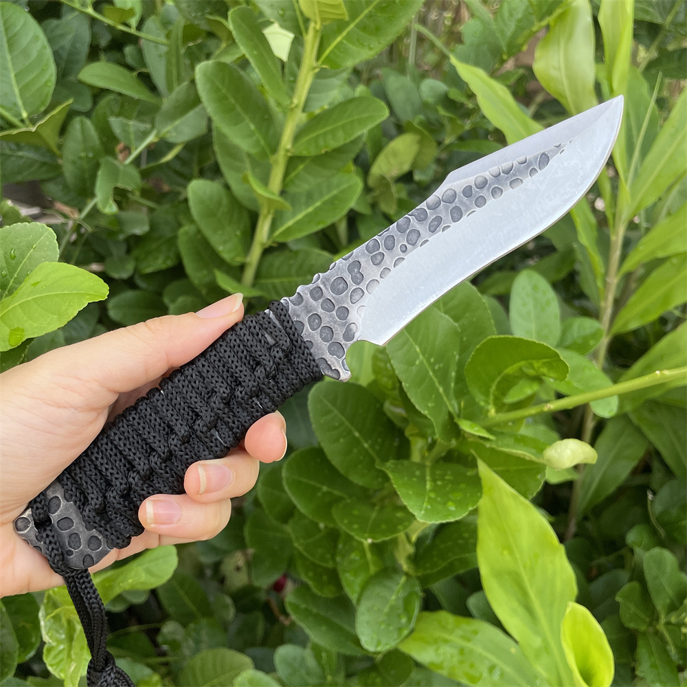 Forged 8cr13mov Blade Pocket k - Edc Carry Fixed Blade のレビューと価格