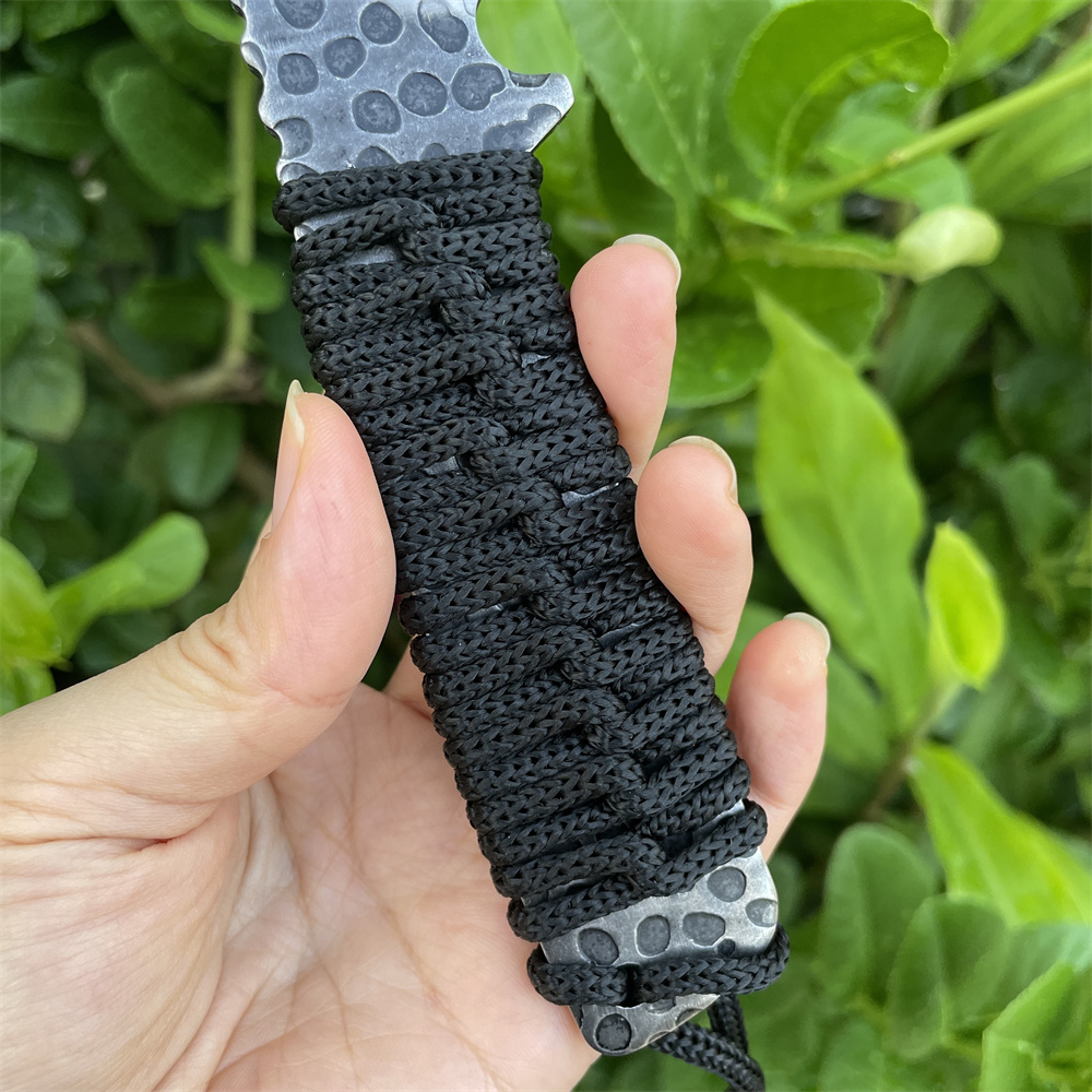 Forged 8cr13mov Blade Pocket k - Edc Carry Fixed Blade のレビューと価格