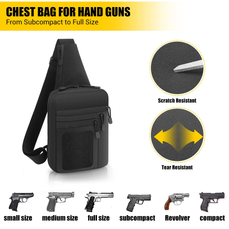 CAOX Tactical Pistol Gun Bag C - Edc Concealed Carry Bag のレビューと価格