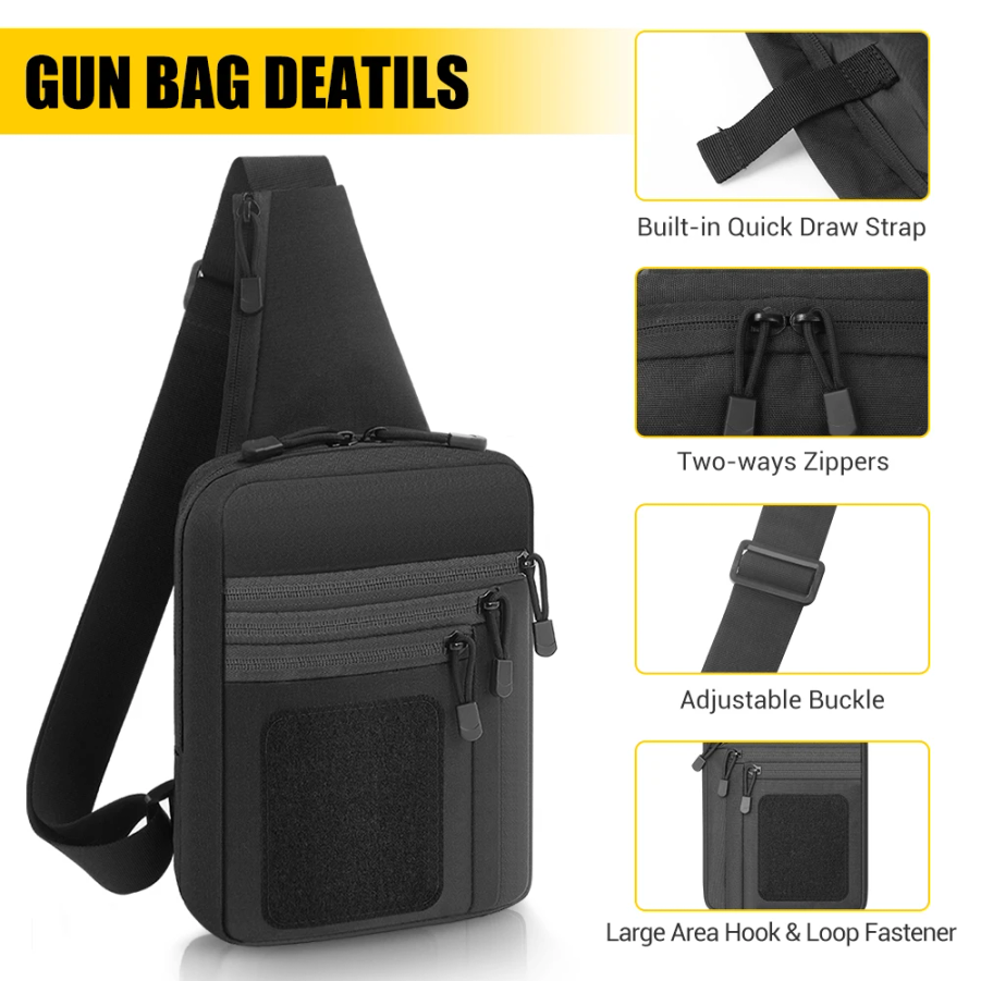 CAOX Tactical Pistol Gun Bag C - Edc Concealed Carry Bag のレビューと価格