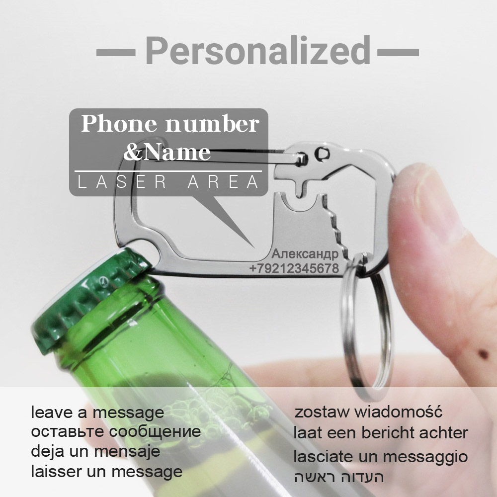 Personalized Name Number Keych - Bottle Opener Keyring のレビューと価格