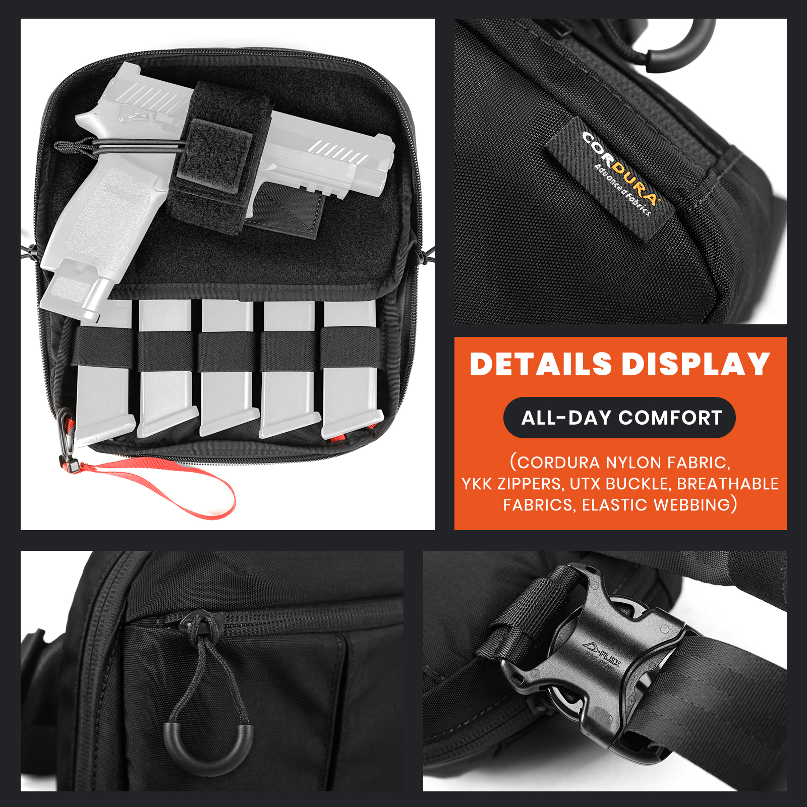 VOTAGOO Tactical Waist Bag Hid - Edc Carry Bag For Men のレビューと価格